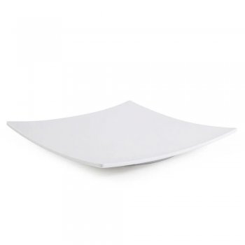 GX 5342 Prato Quadrado Curvado Melamina 100% Profissional 42cm