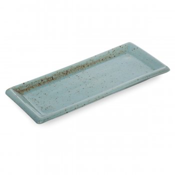 Sapporo Travessa Retangular Azul 19x8cm
