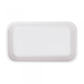 Cuba de Porcelana 1/4 24x14cm 1300ml