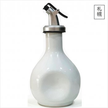 Sapporo Garrafa Amassadinha para Shoyu Branca 180ml