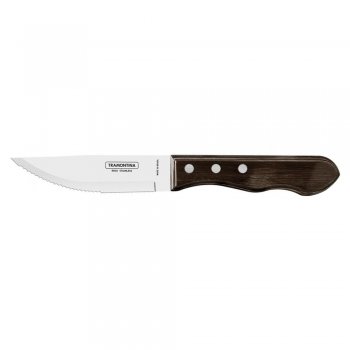Polywood Faca Churrasco Jumbo Castanho